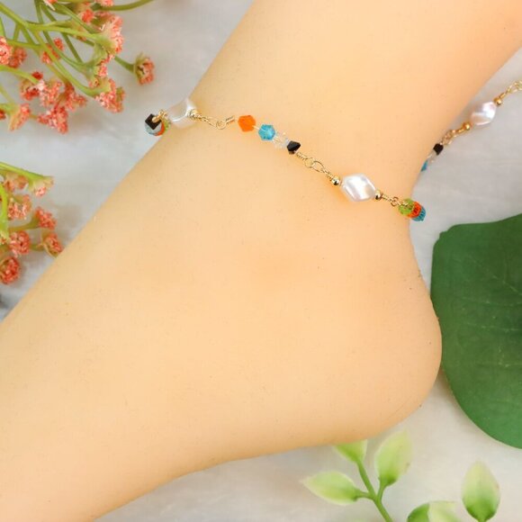 "New Beautiful Design Anklet for Women/Girls, Gift, A606 - Picture 2 of 10